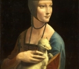 Portrait of Cecilia Gallerani (Lady with the Ermine), about 1488